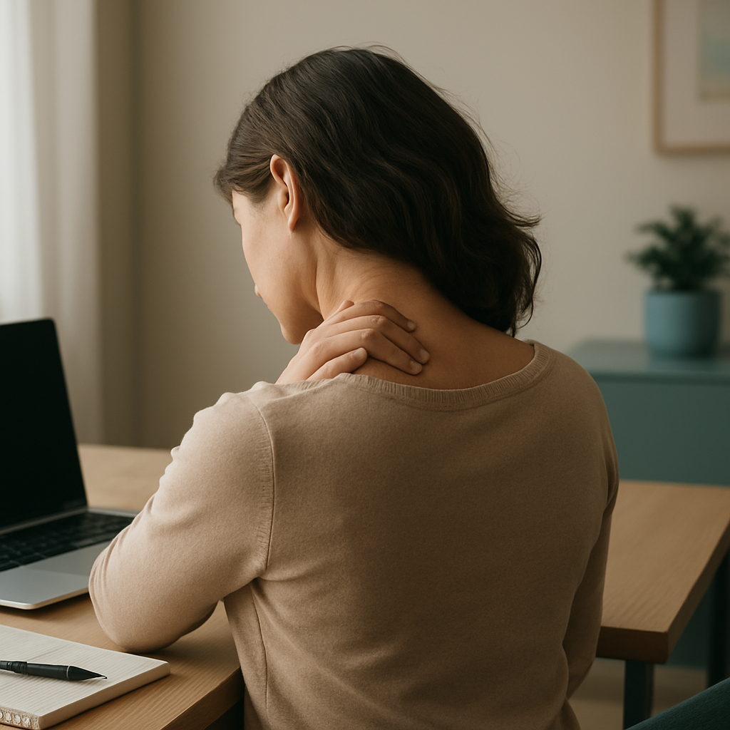 Why Your Neck And Shoulders Feel Tight After Desk Work