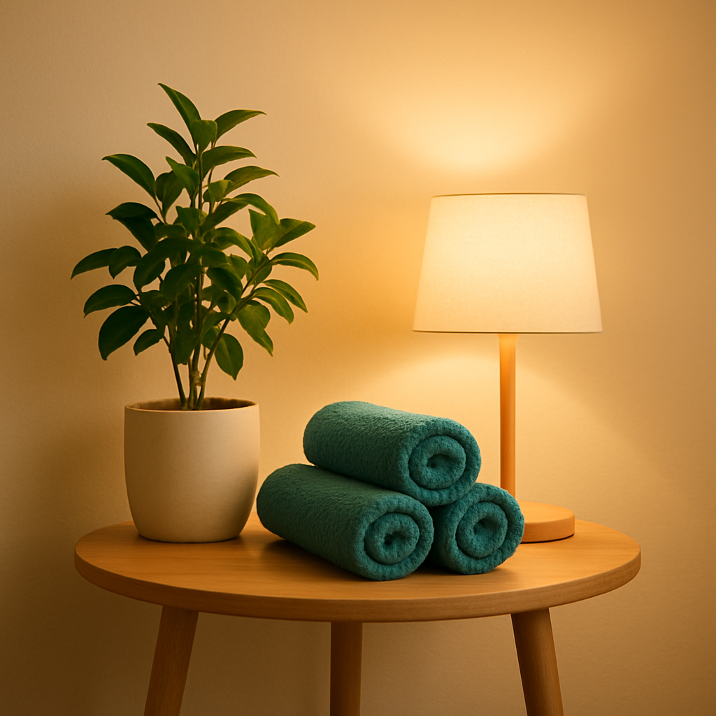 A calm corner of the VEJ Healthcare Services treatment space